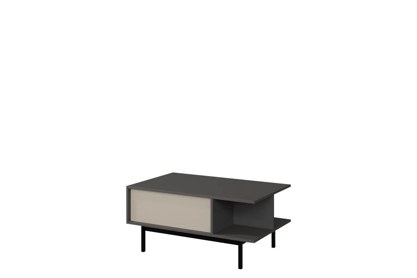 Farshian Soffbord 93 cm - Grå/Beige