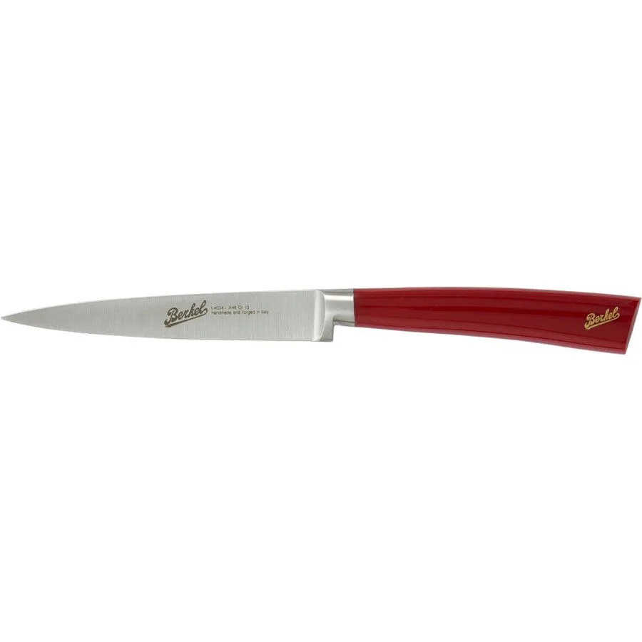 Berkel Schälmesser Elegance rot Stahl