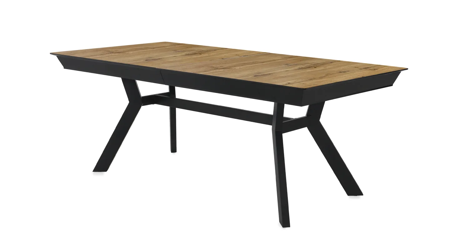 Esstisch ausziehbar 200 - 340 cm Wildeiche - TYSON