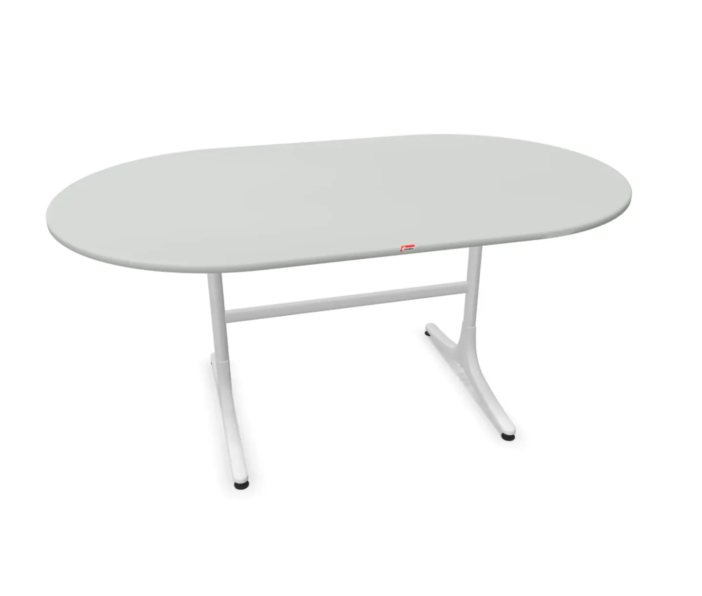 Schaffner Gartentisch Schaffhausen Oval Grau | Schubiger Möbel
