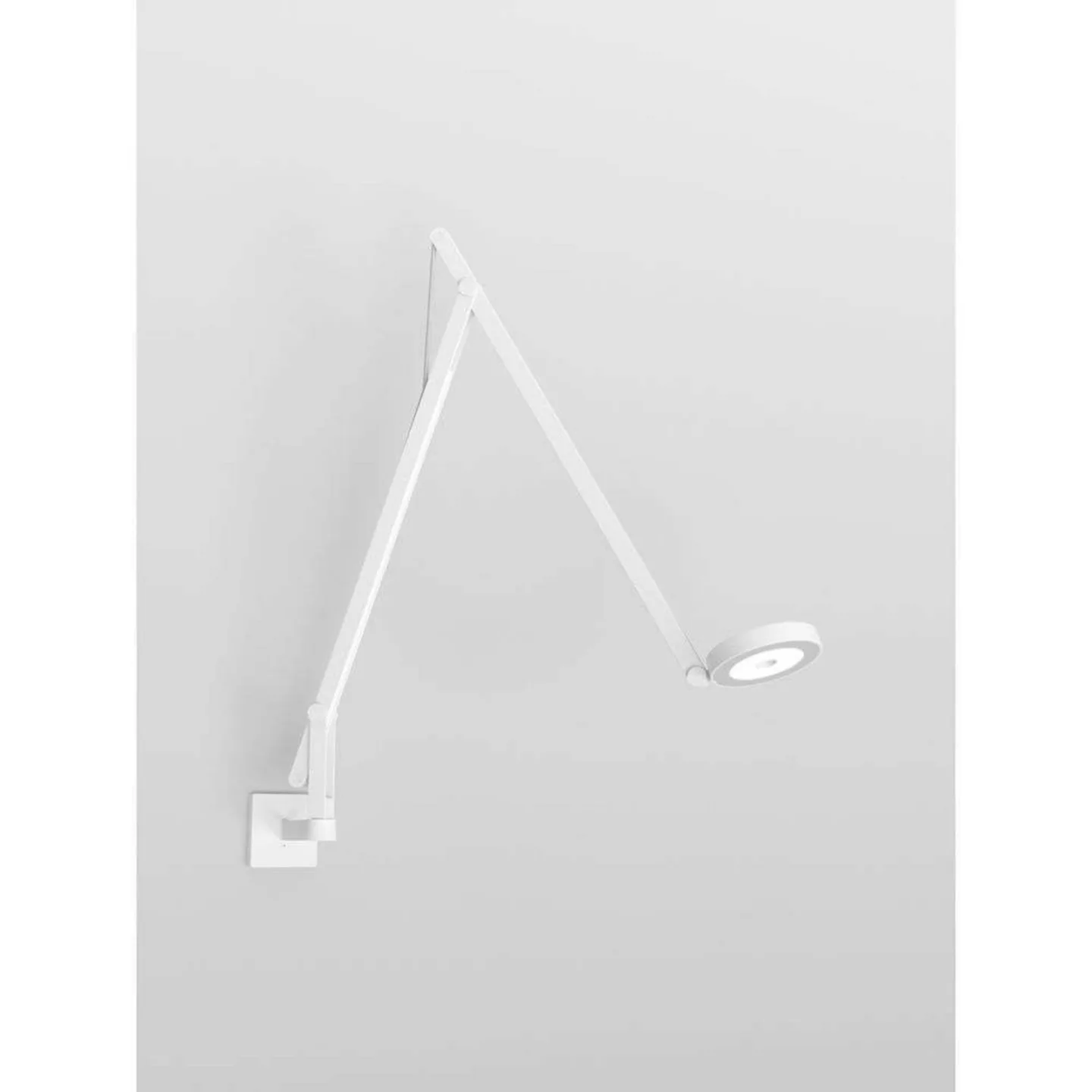 String W1 Vägglampa DTW Matt White/Silver - Rotaliana - Vardagsrum - Aluminium
