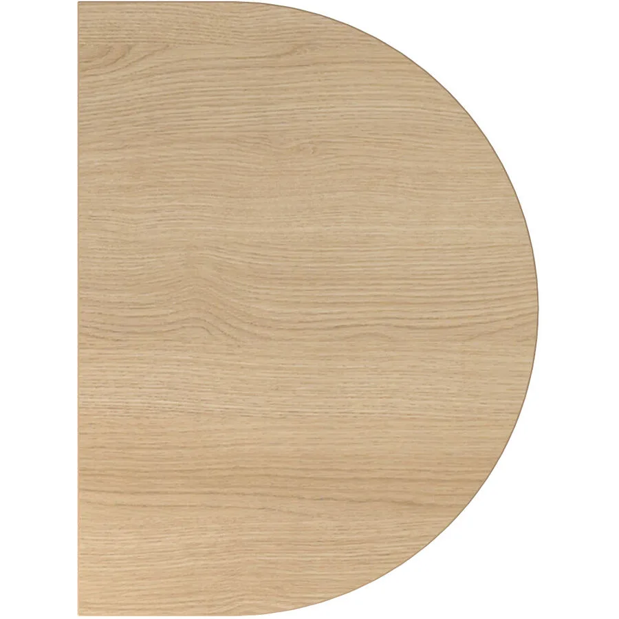 Anbautisch Office eiche Holzwerkstoff B 60 T 80 cm