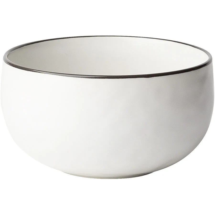 Schüssel Elements Yin & Yang Weiss Steinzeug 11 cm