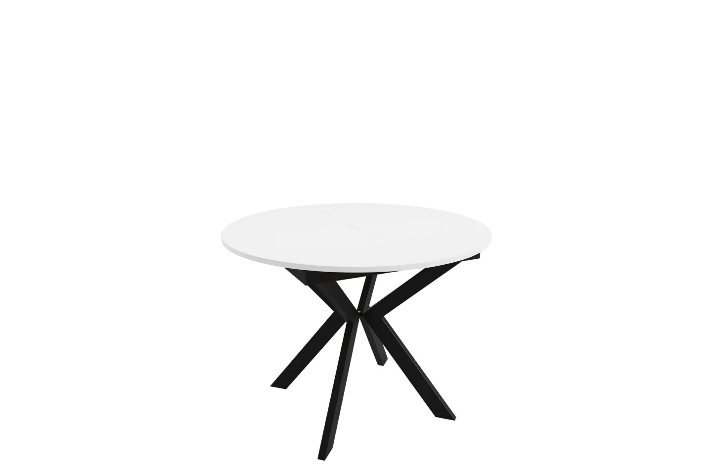 Ferrer Matbord 138 cm - Svart/Vit