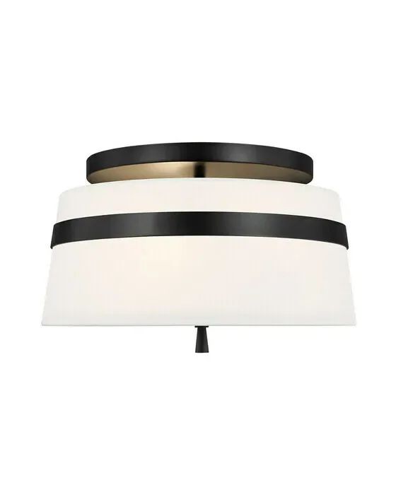 Cordtlandt Small Semi-Flush Mount Aged Iron