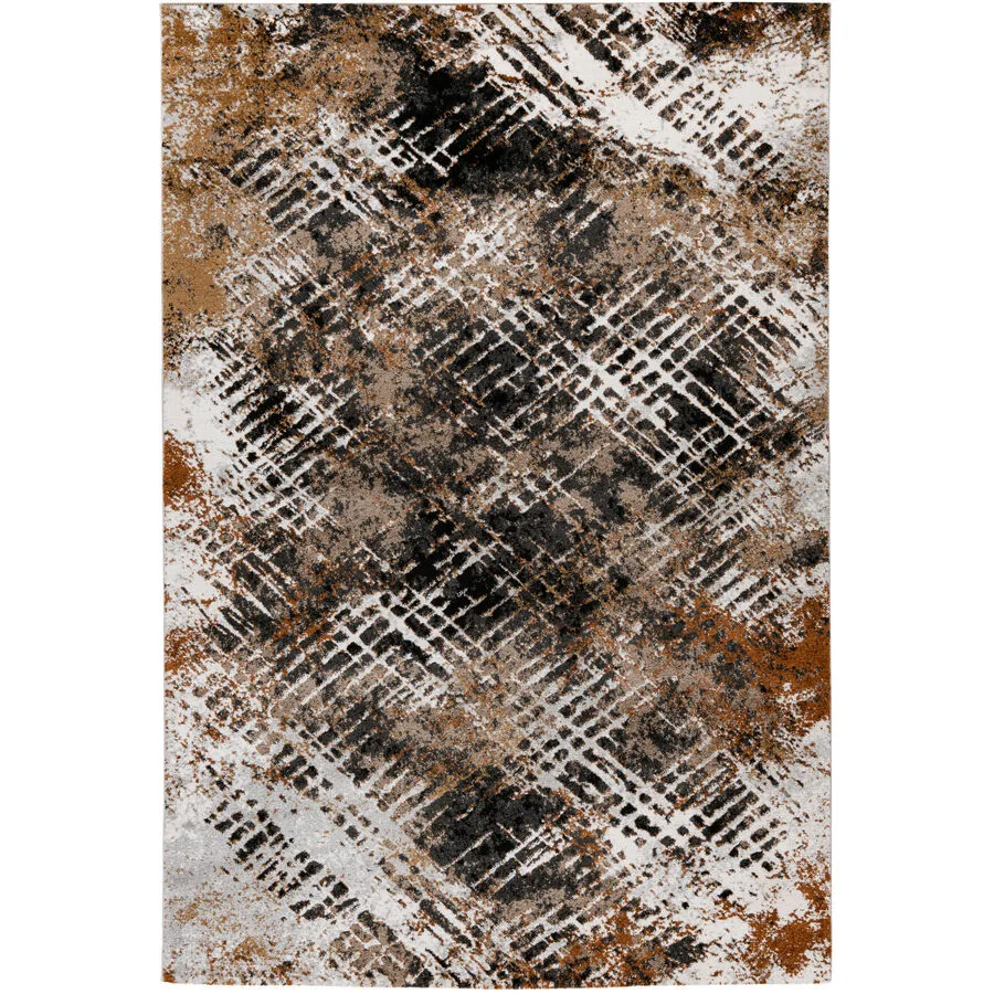 Teppich Louvre Braun, Beige, Weiss Anderes Muster Polypropylen 290 x 200 cm