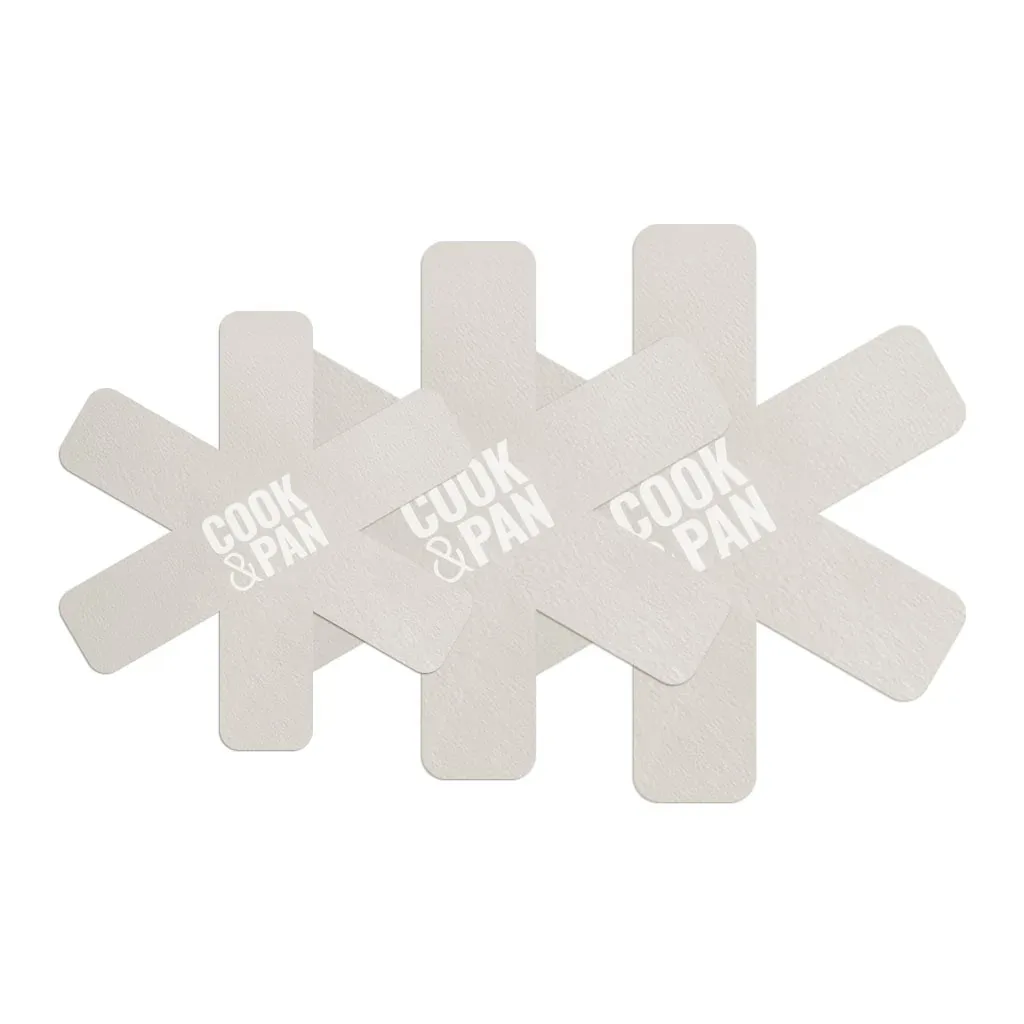 Go Ivory Pfannenschutz 3er-Pack