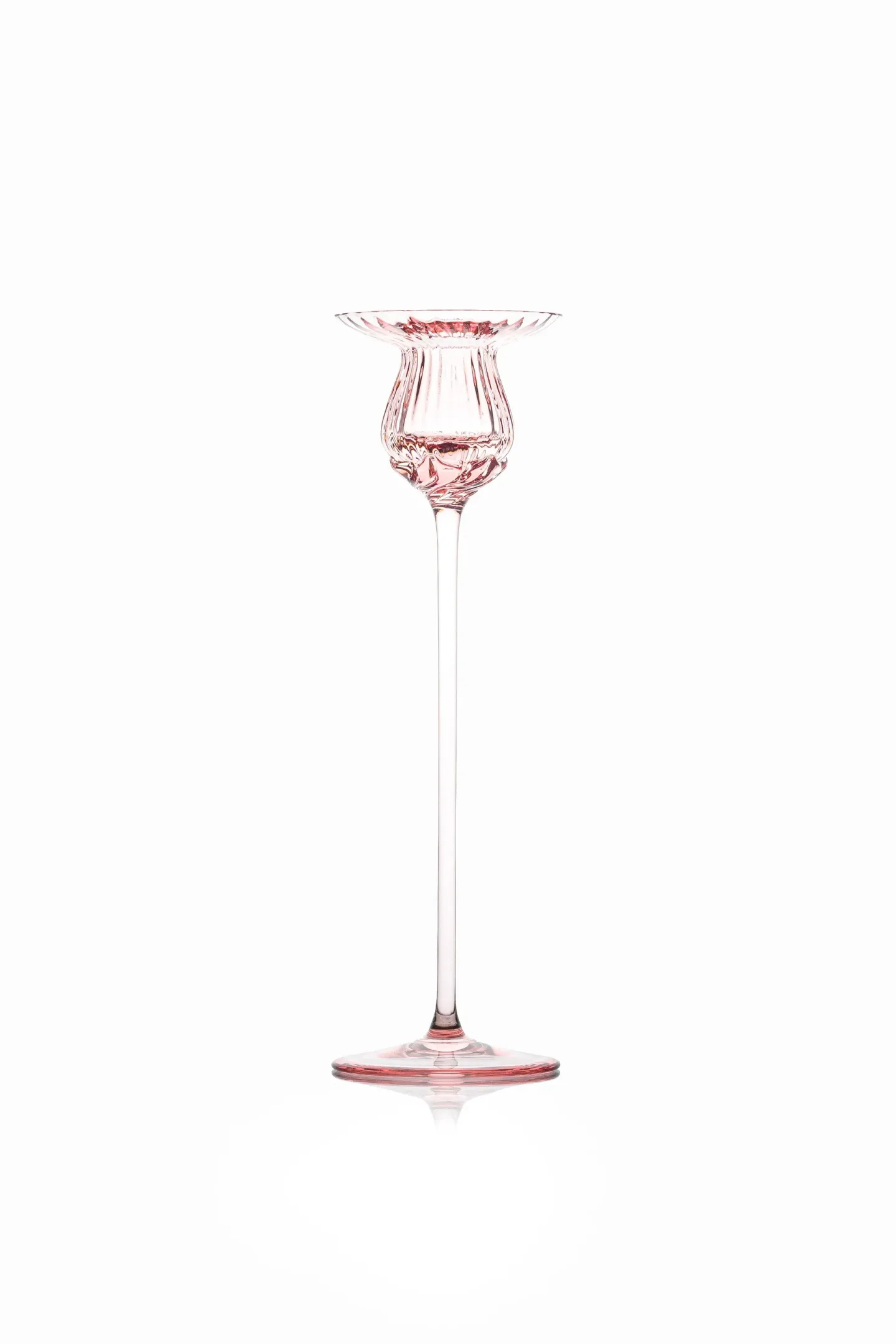 Anna Von Lipa Tulipan Kerzenhalter 25 cm Rosa