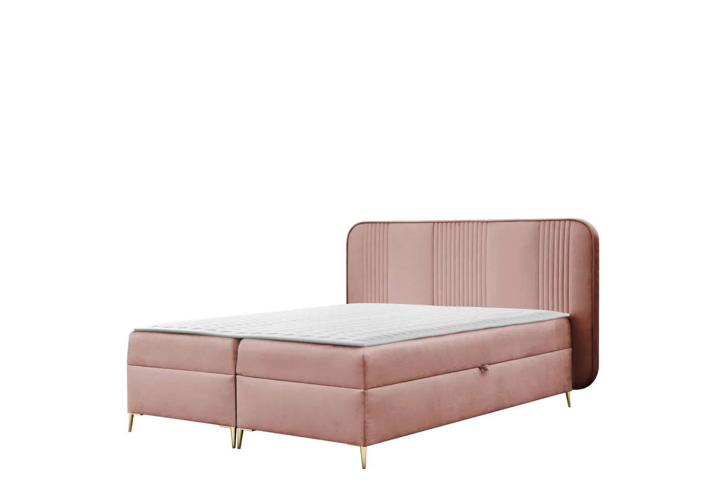 Alani Sängpaket Kontinentalsäng 180x200 cm - Rosa