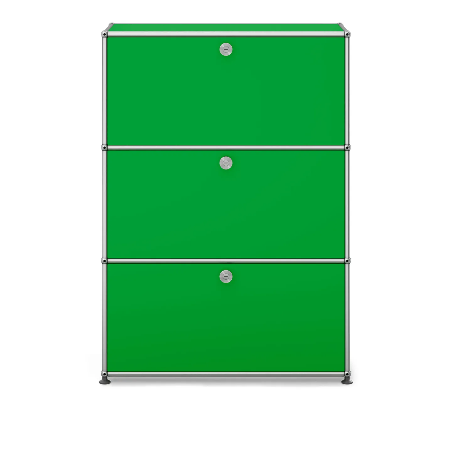 USM - USM Haller Shelf G1 USM Green - Skåp och vitrinskåp - Fritz Haller & Paul Schärer - Grön