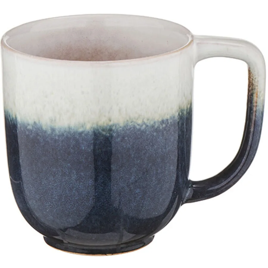 Tasse Mayla Blau/Weiss Keramik