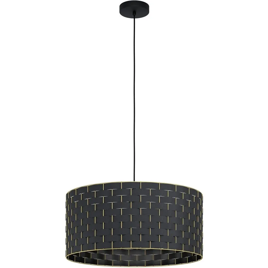 Eglo Pendellampe Marasales Schwarz Stahl 55 cm 110 cm