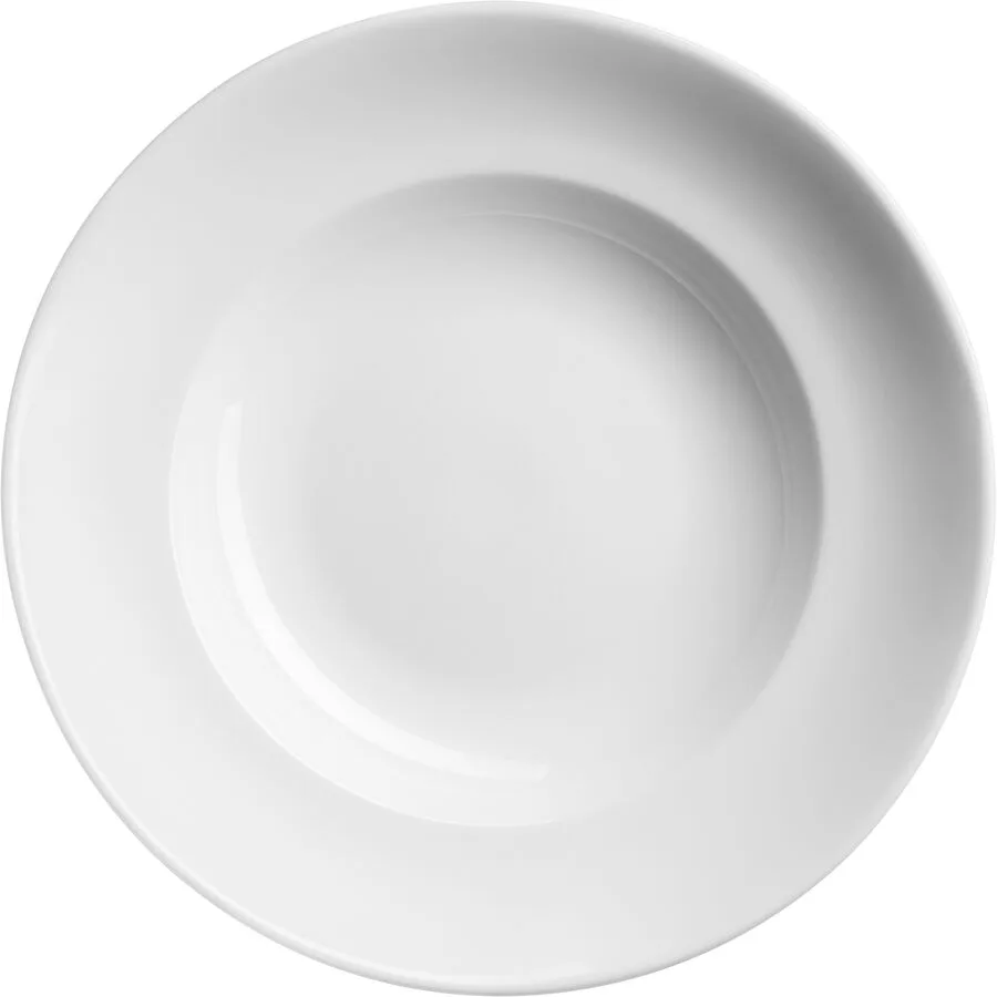 Pastateller-Set Barca Weiss Porzellan D27 cm