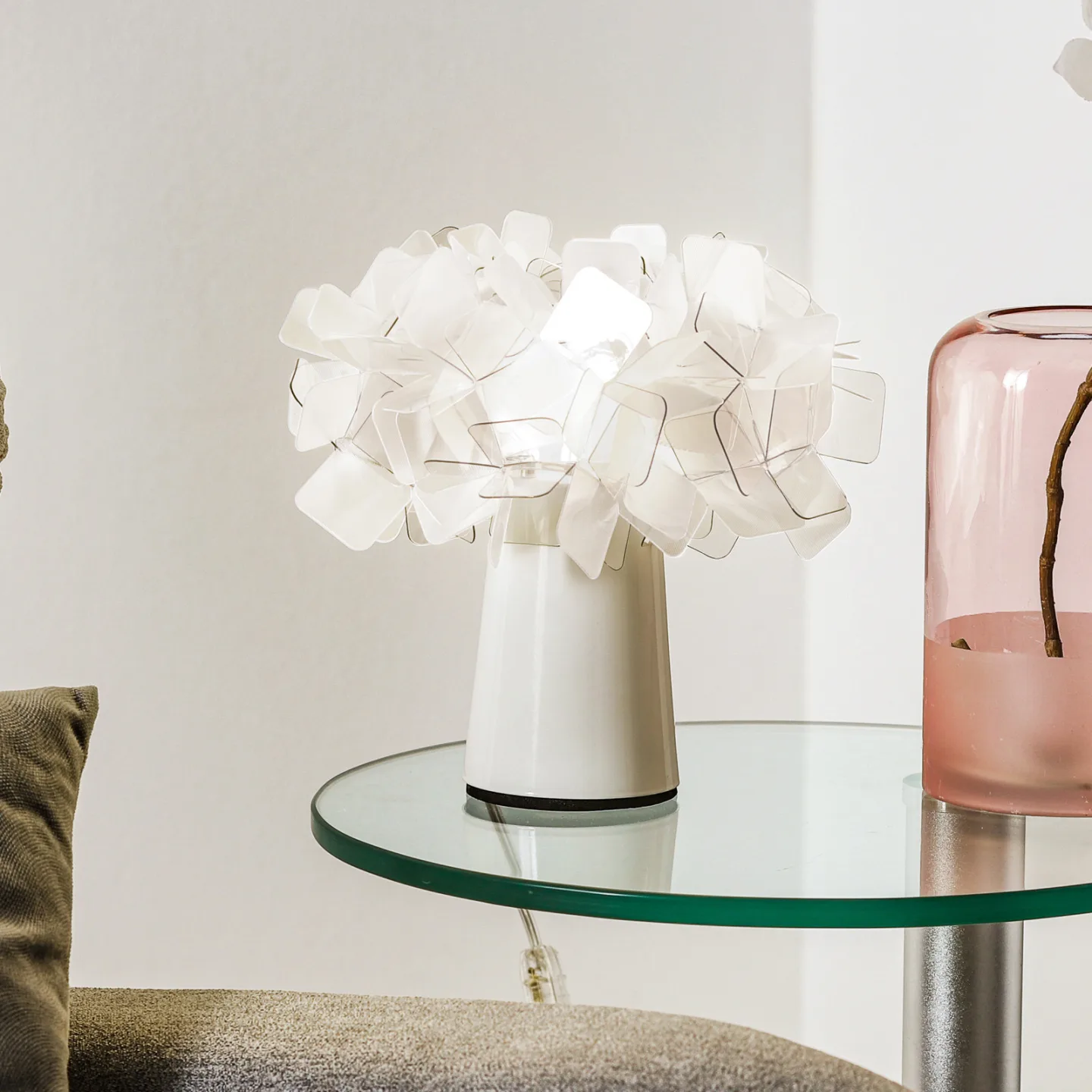 Clizia Tischleuchte Prisma - SLAMP - Wohnzimmer - Design - Kunststoff - Einflammig