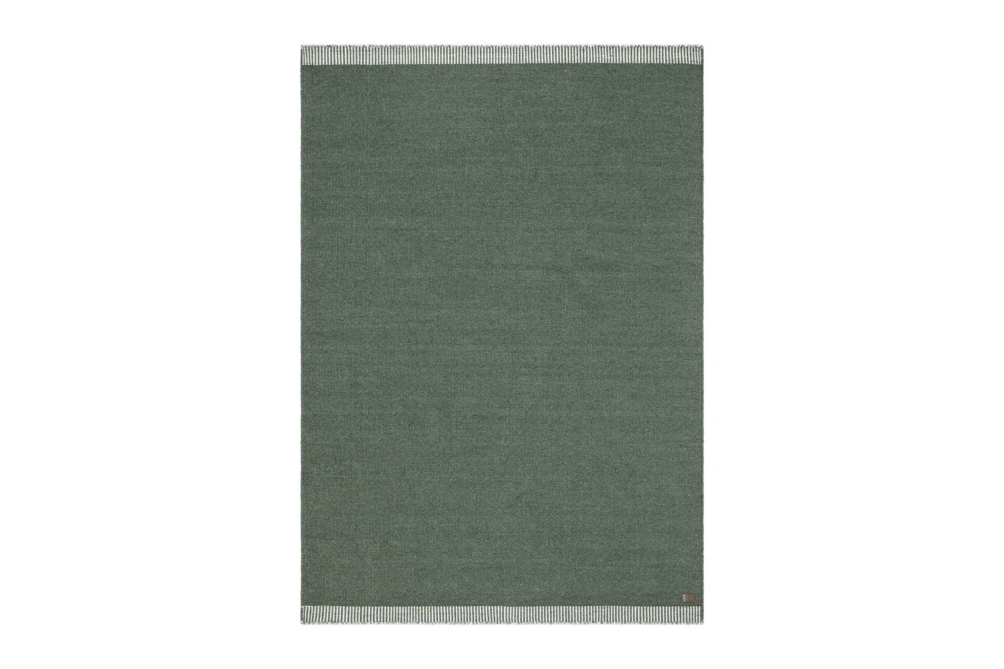 Vaxholm Ullmatta 140x200 cm Rektangulär - Grön