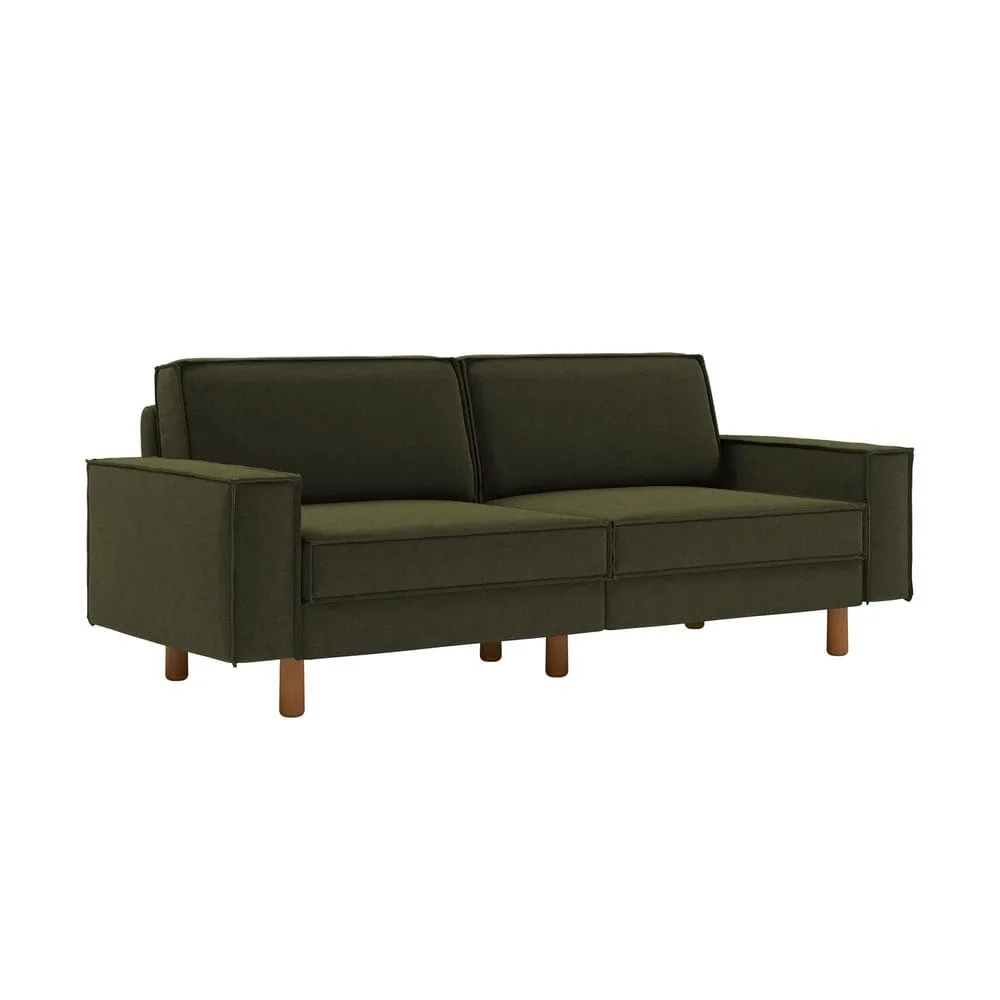 Vilsa 3-sits Soffa - Brun/Grön
