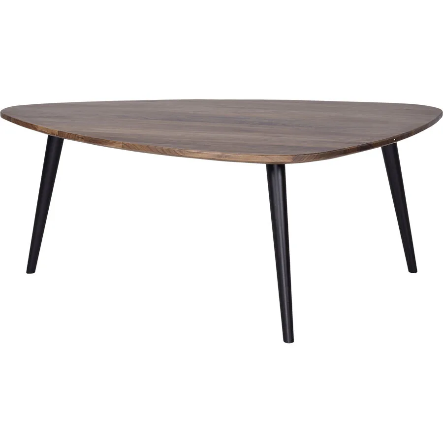 Salontisch Forlan II natur Nussbaum, MDF Massivholz B 110 T 70 cm