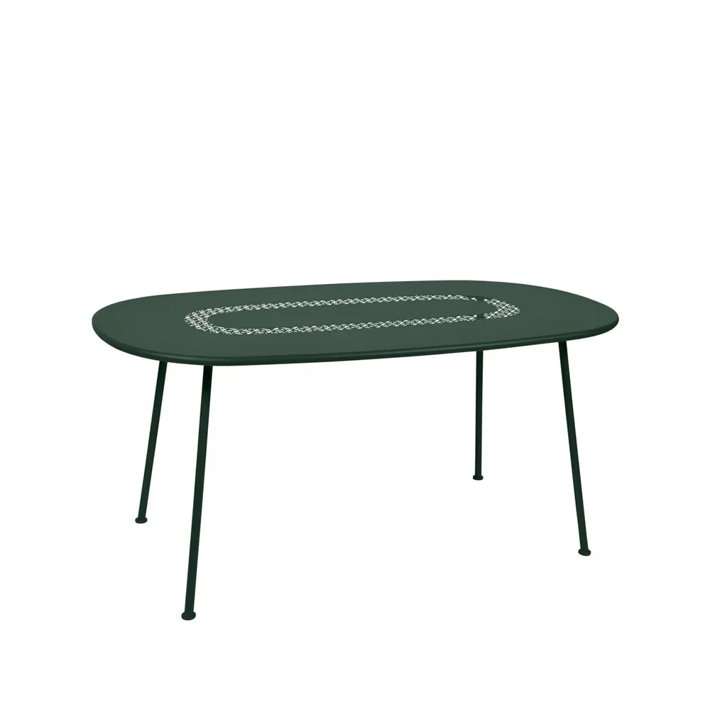 Fermob Lorette bord ovalt Cedar green (grön)
