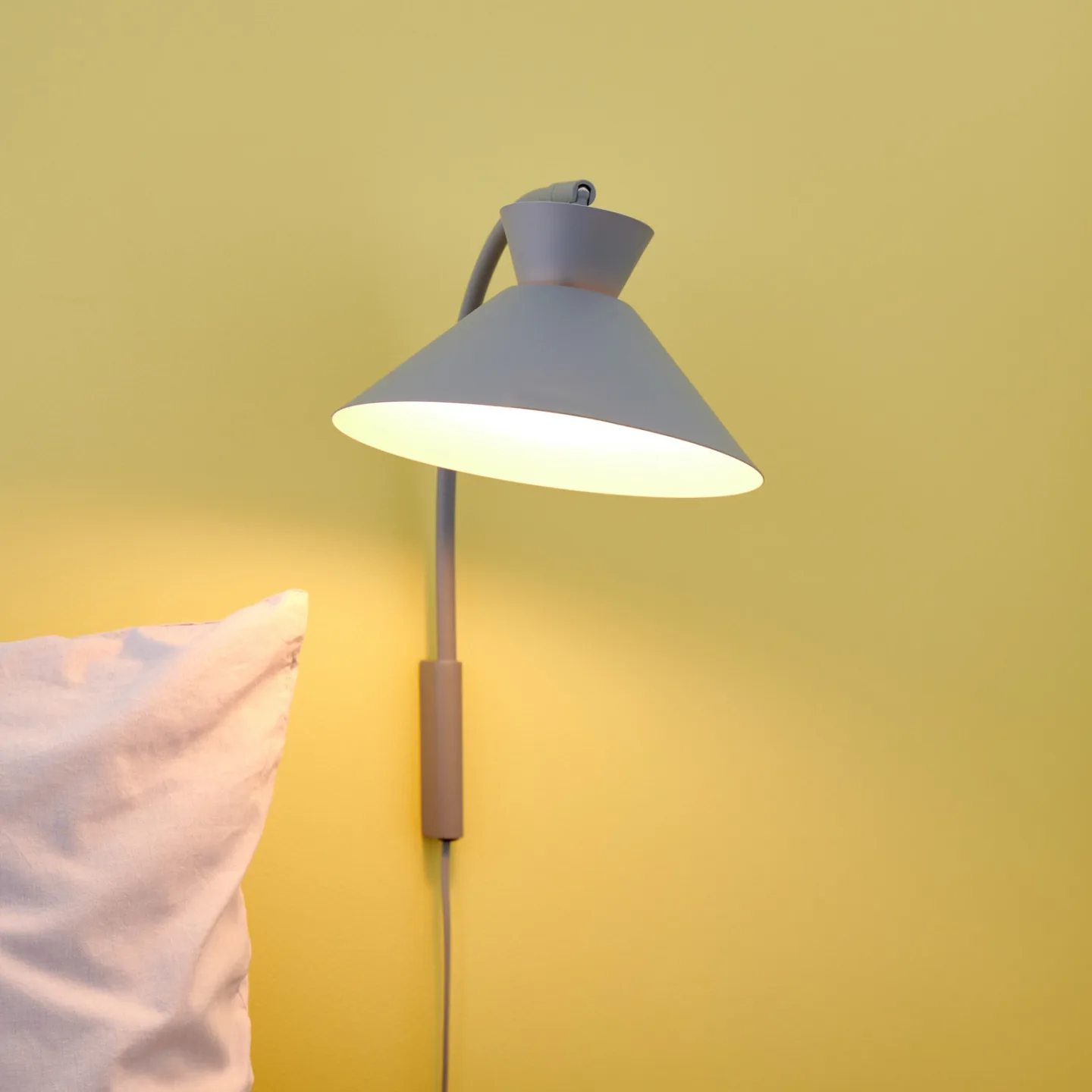 Dial Vägglampa Grey - Nordlux - Vardagsrum - Skandinavisk - Metall - Med en ljuskälla