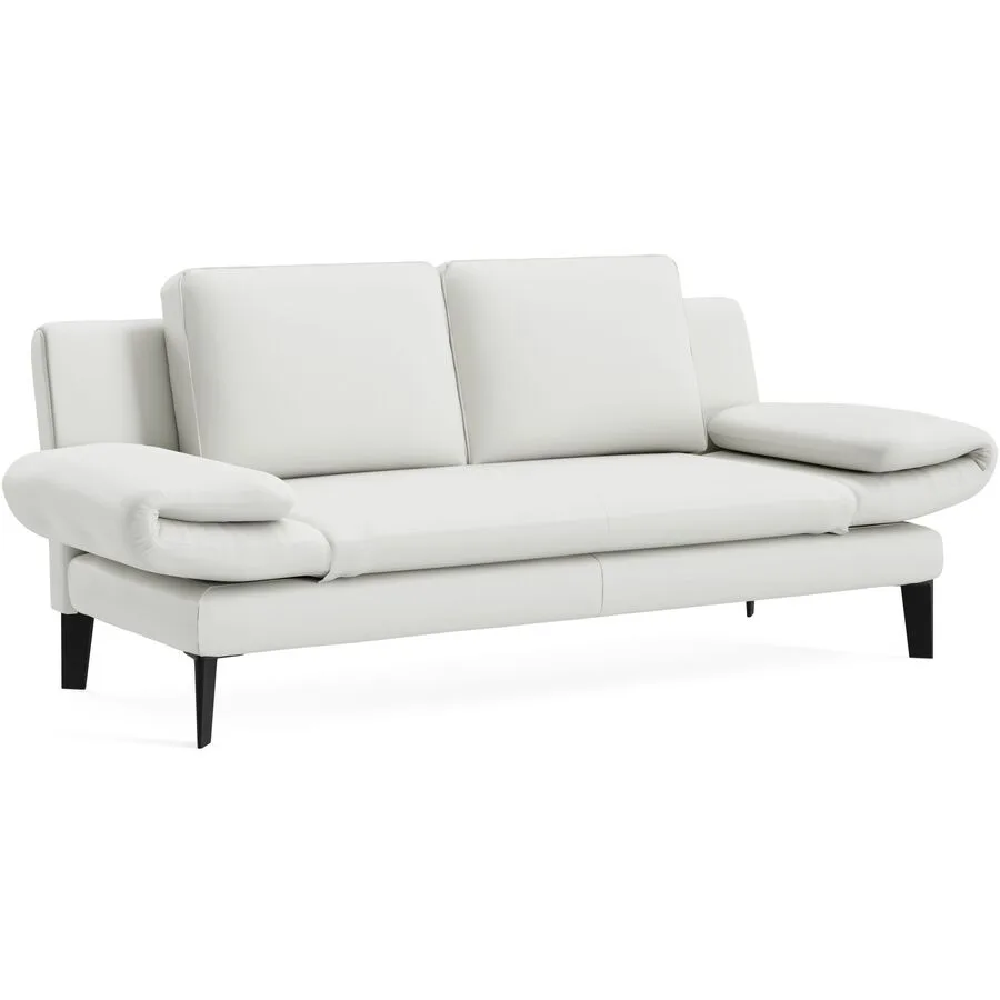 Sofa Jarek Leder snow B 281 T 83 cm - Möbel Konfigurator: Traummöbel individuell zusammenstellen