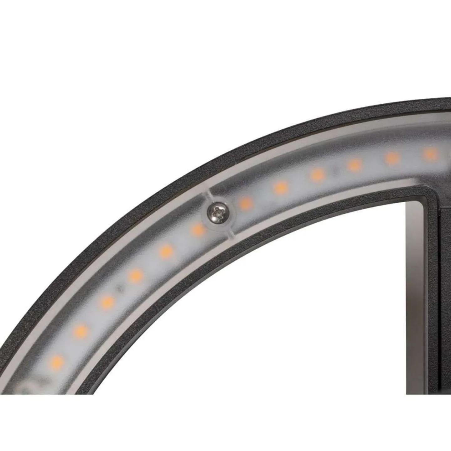 Q-Ring Wandleuchte w/Sensor 3000K IP54 Black - SLV - Terrasse - Aluminium - Einflammig