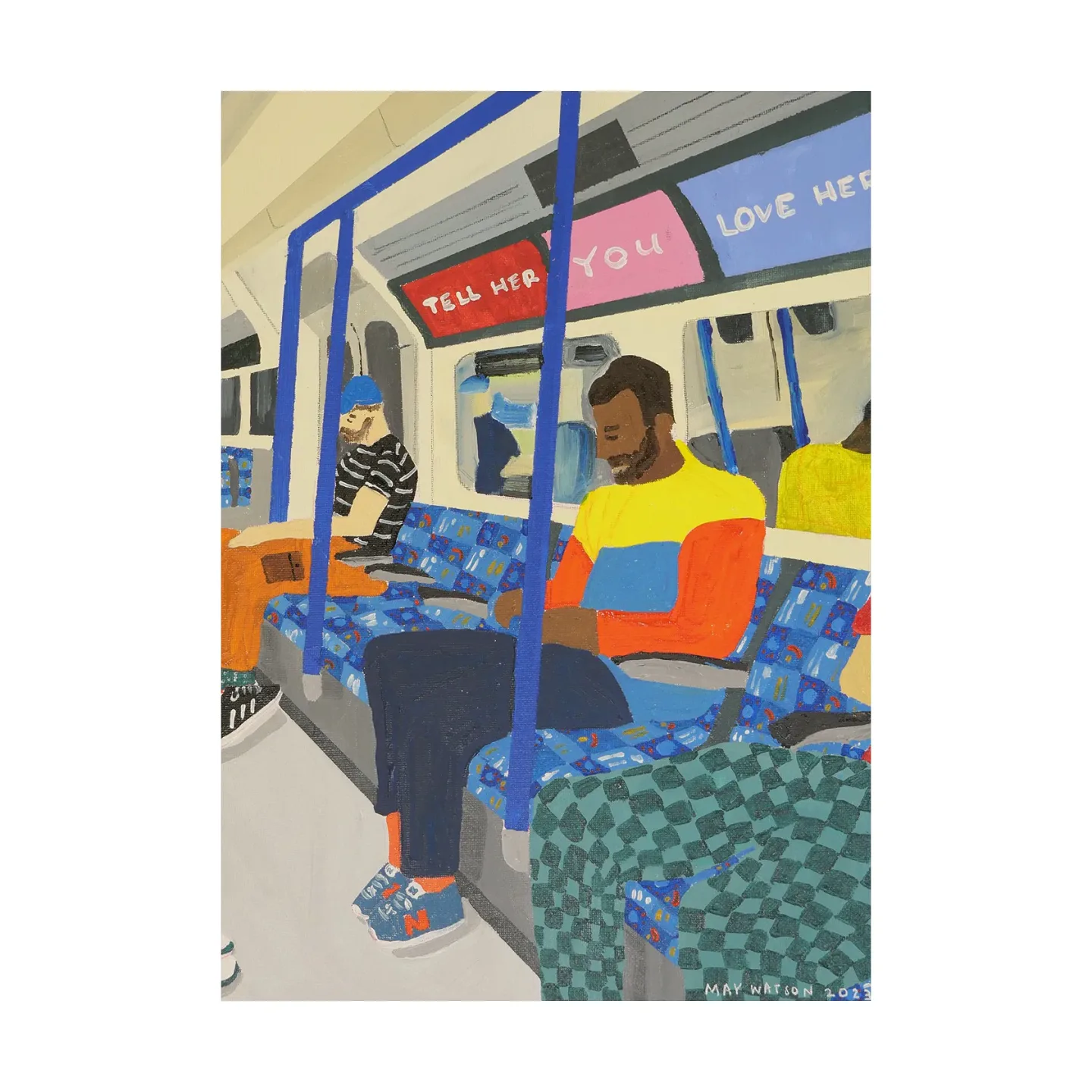 Paper Collective Tell Her You Love Her poster 30x40 cm
