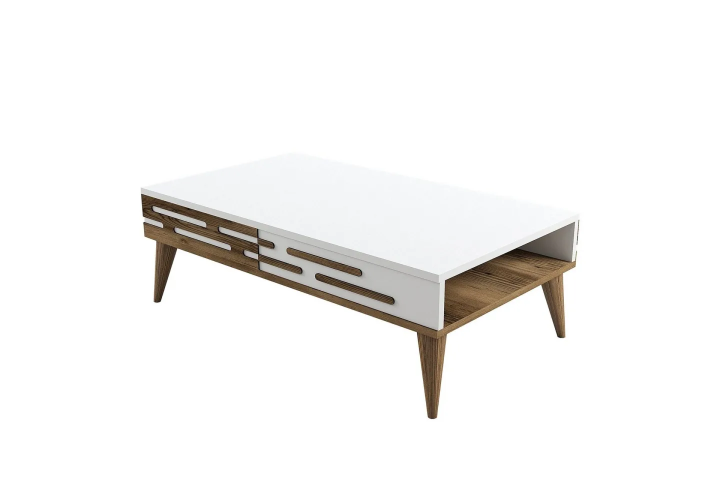 Valensiya Soffbord 105 cm - Vit