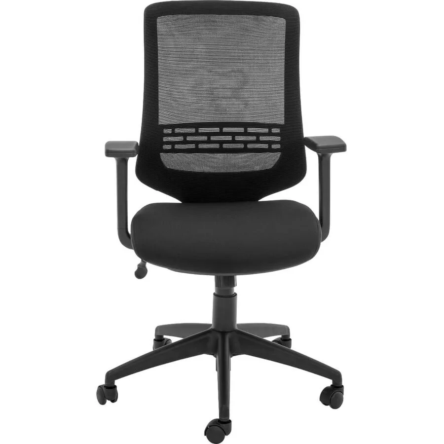 Bürostuhl Randi schwarz Stoff H 110.5 cm