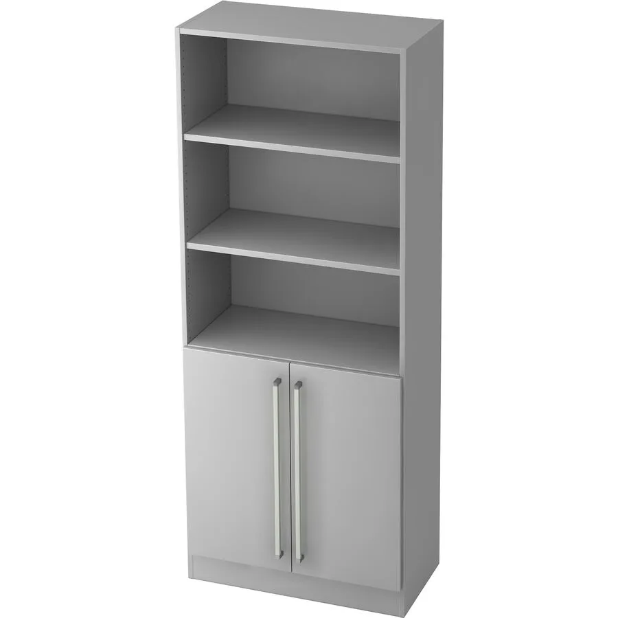 Aktenschrank Office grau Holzwerkstoff B 80 cm H 200.4 cm