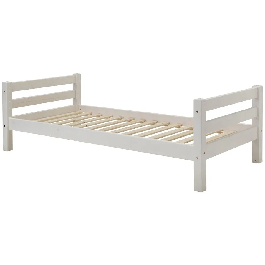 Kinderbett Iris weiss Kiefer 90 x 200 cm