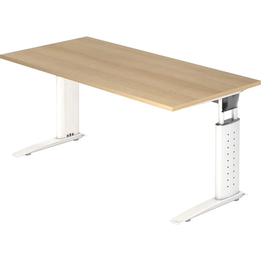 Schreibtisch Office Eiche Dekor Holzwerkstoff B 160 T 80 cm
