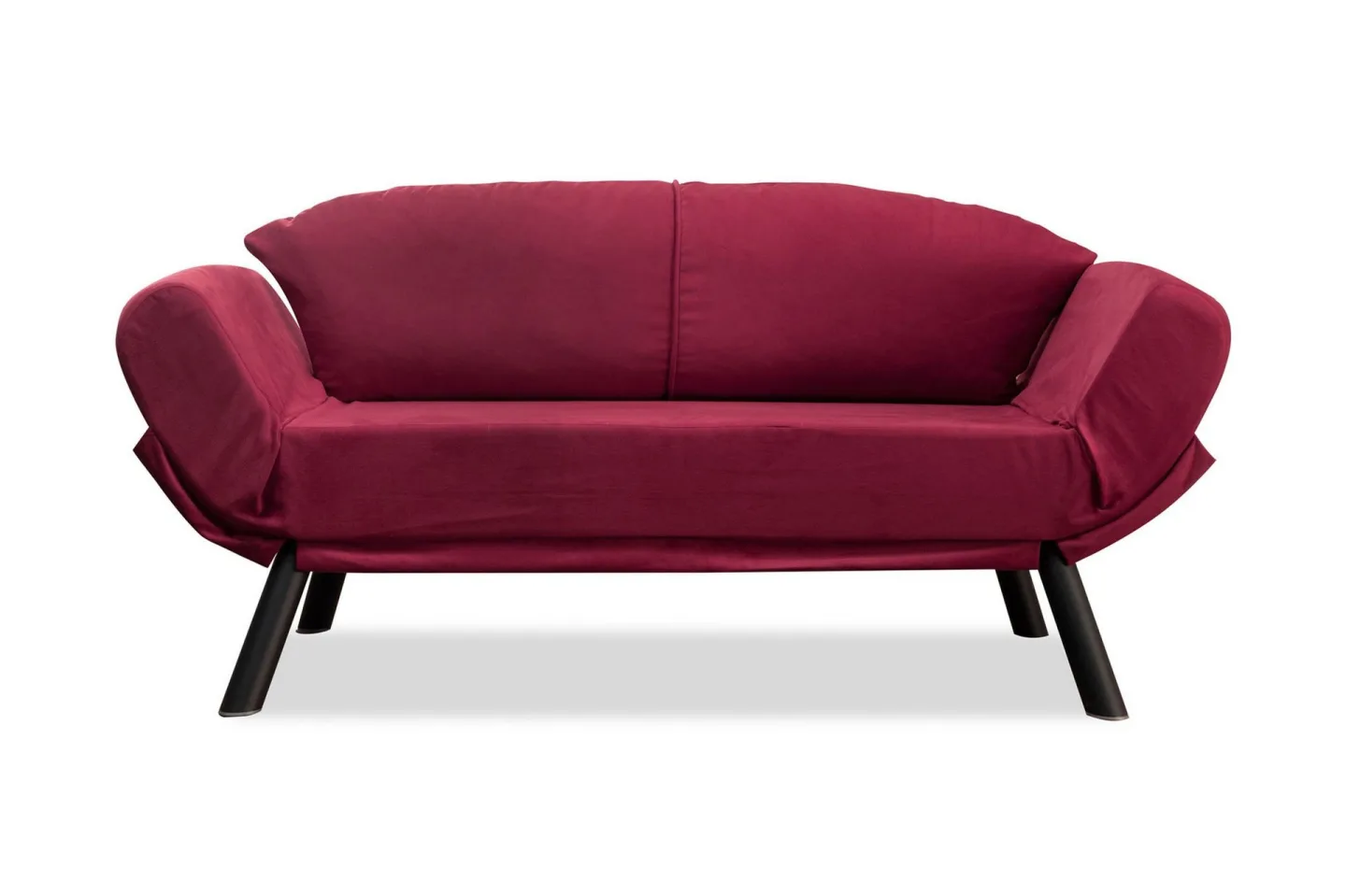 Albertina Bäddsoffa 2-sits - Vinröd