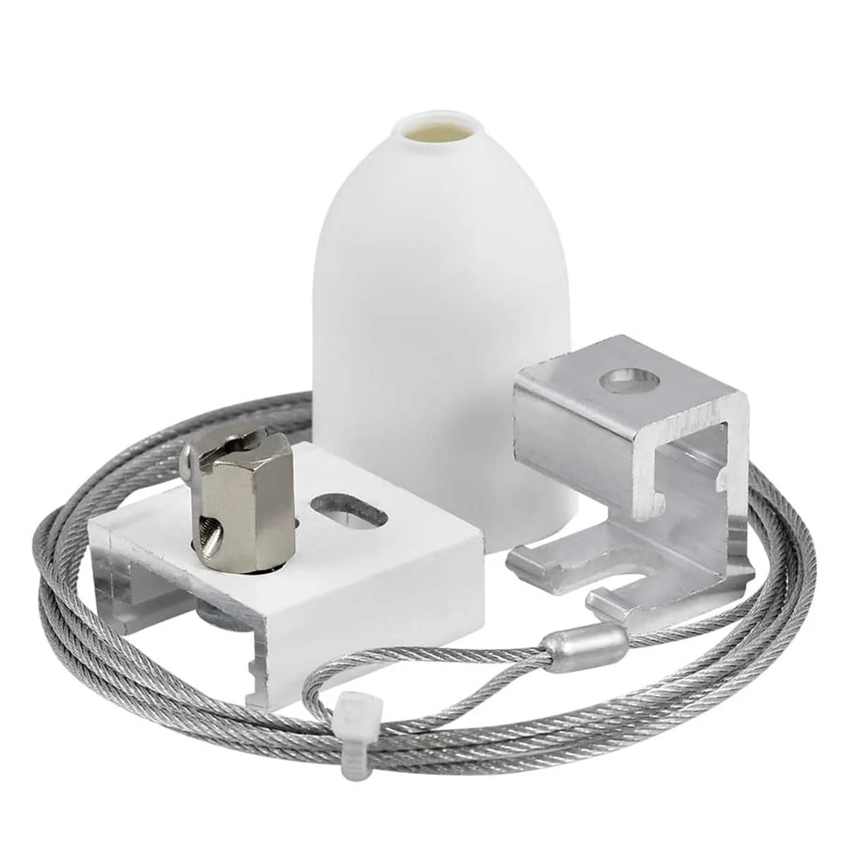 Global Trac SPW11WLC-3/5M Upphängningsset Snabbjustering Vit