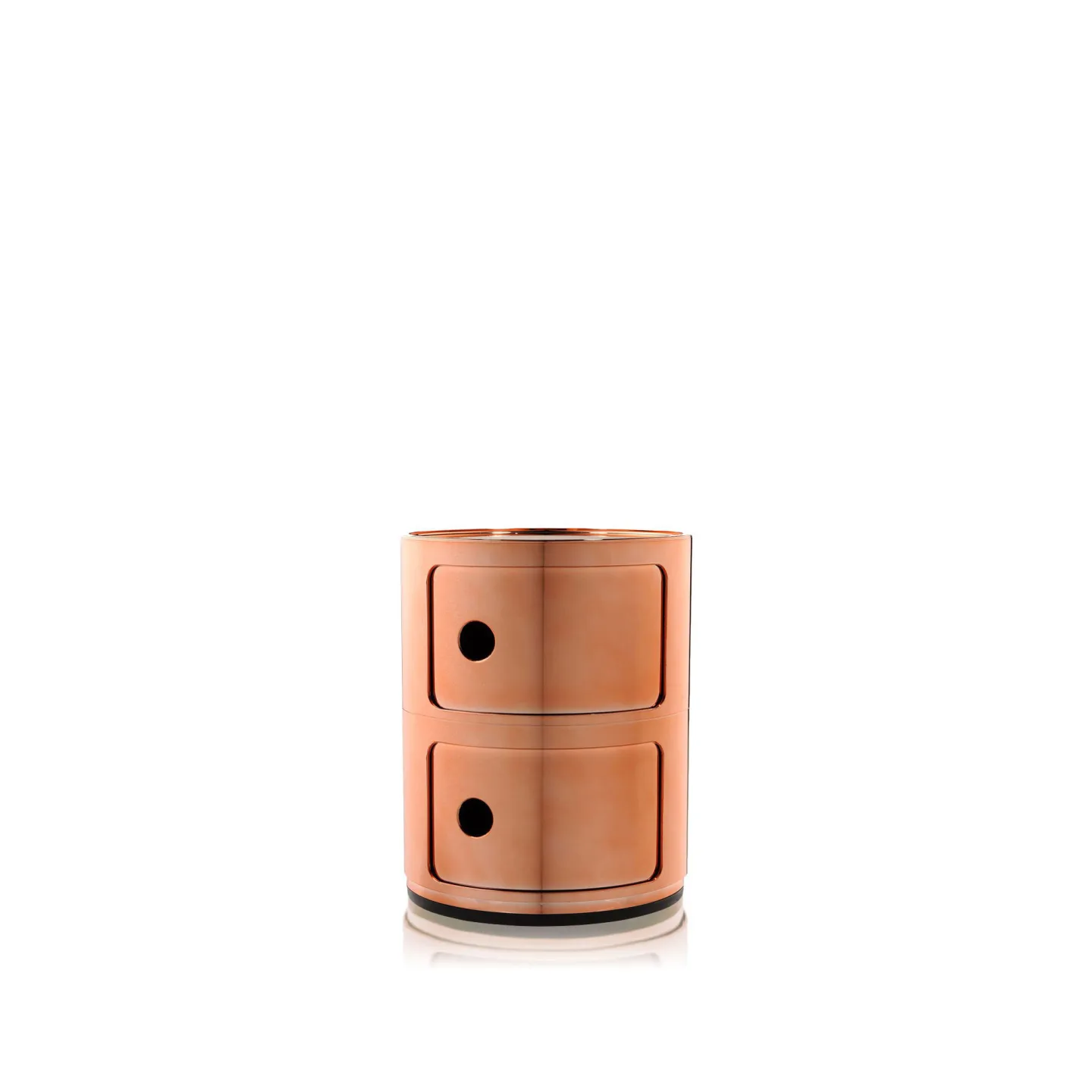 Kartell - Componibili Metallic 2 - Copper - Hurtsar - Anna Castelli Ferrieri - Koppar - Plast