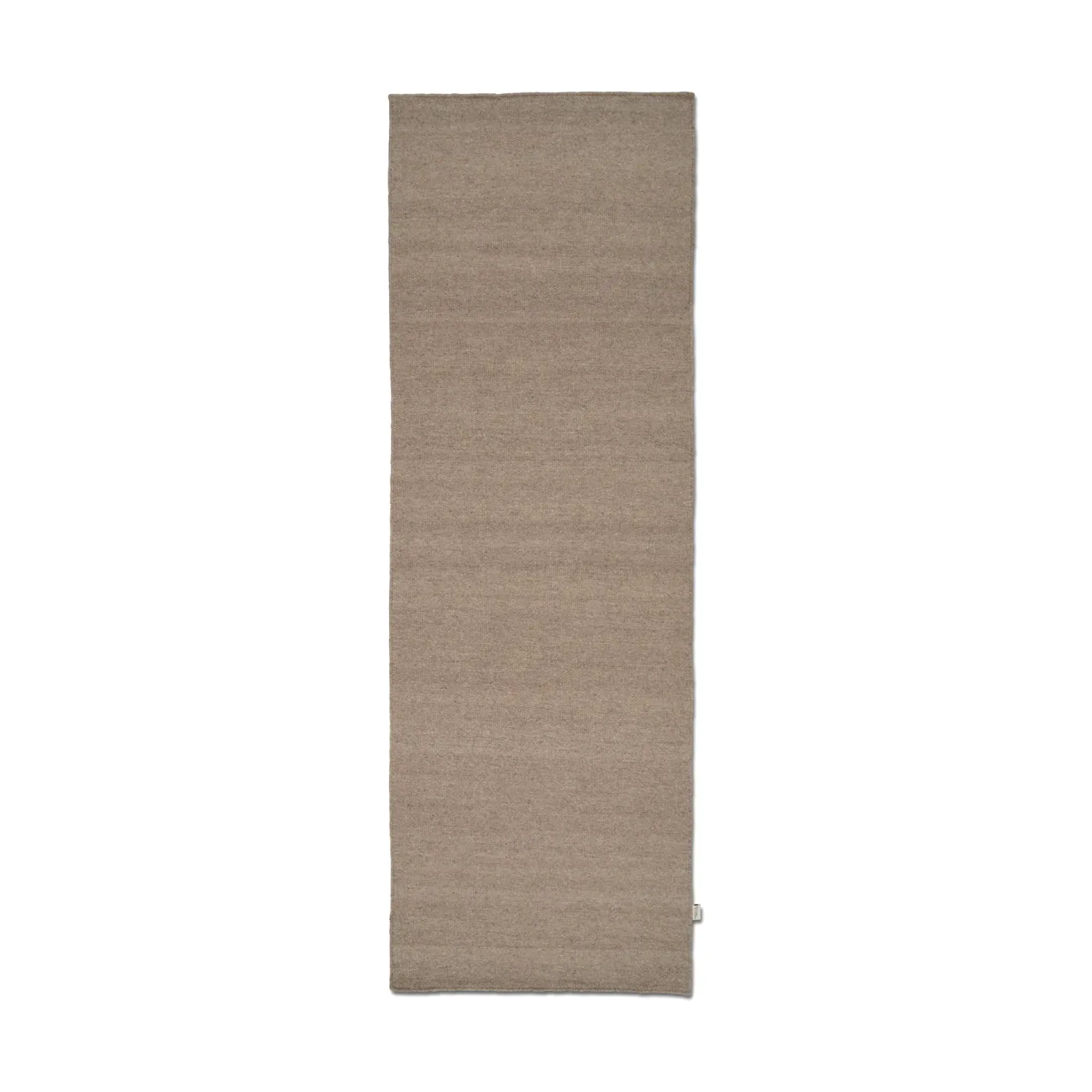 Plain gångmatta naturbeige