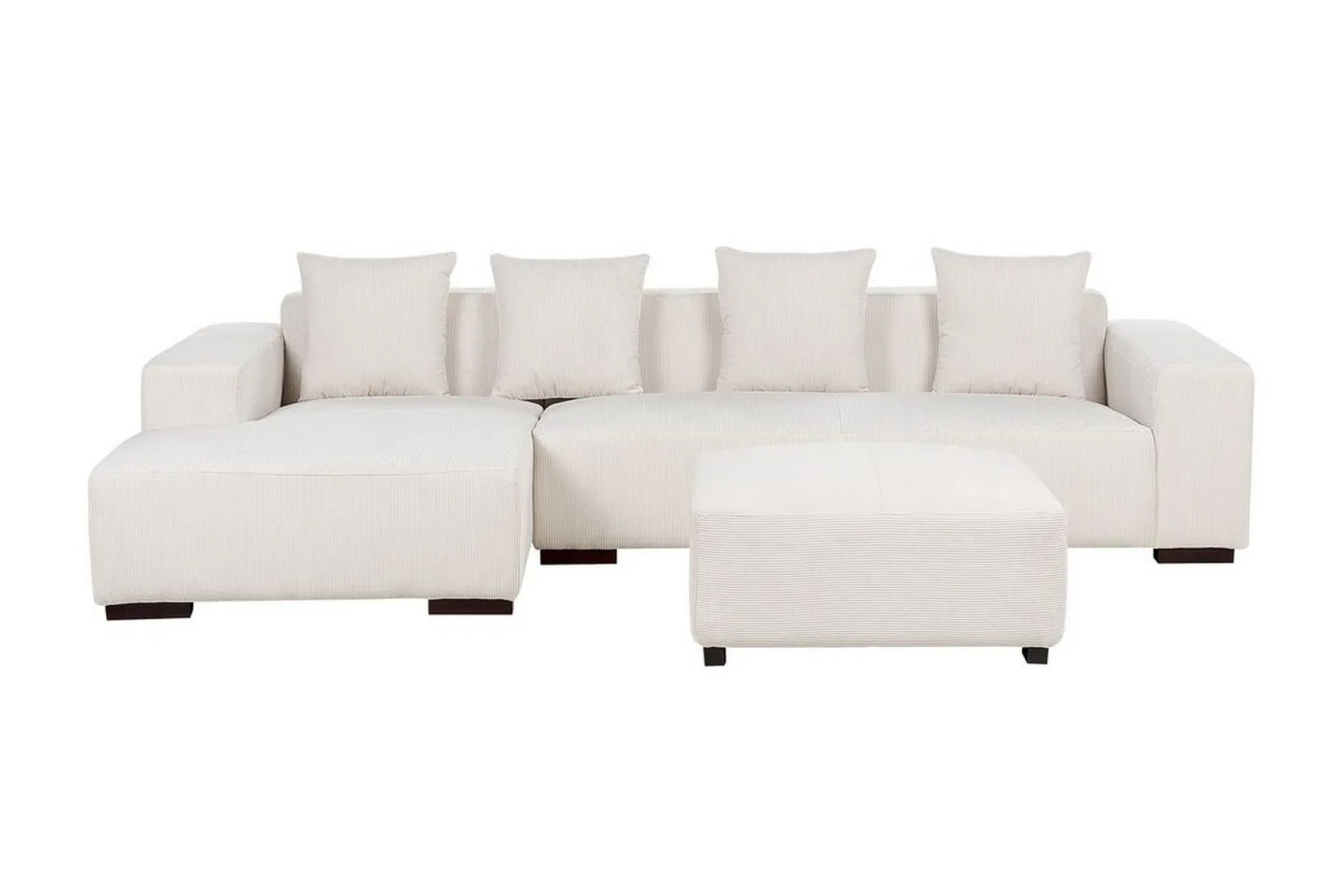 Westerfeld Hörnsoffa 4-sits - Vit