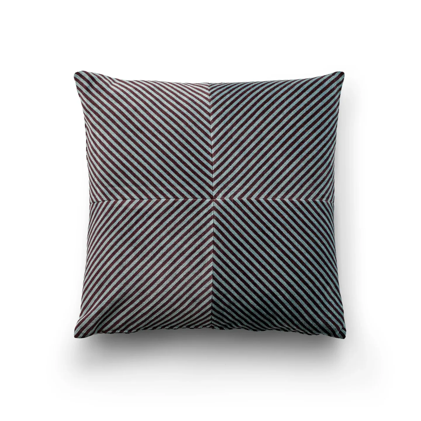 Eilersen Pyjamas Design 9 Kissen 50x50 cm Braun-blau