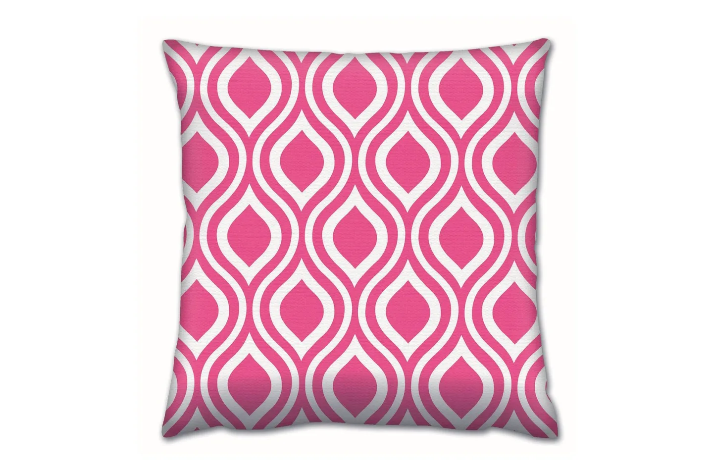Gravel Kudde 43x43 cm - Rosa/Vit