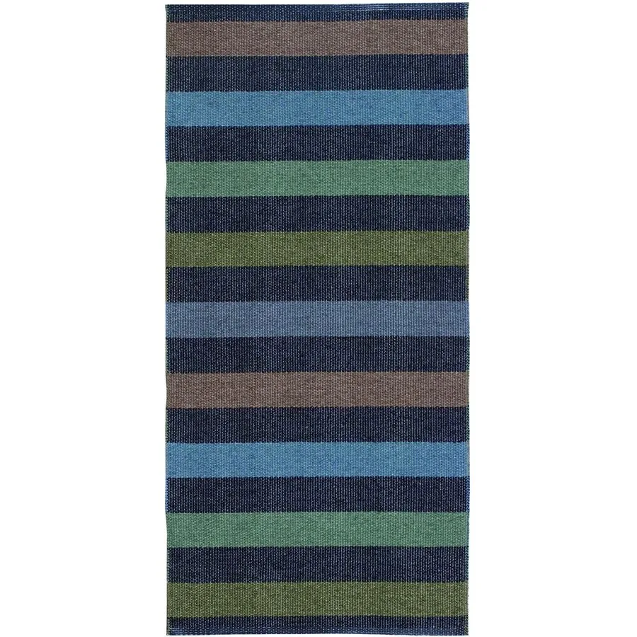 HORREDSMATTAN Outdoor-Teppich Happy Grau 170 cm 200 cm - Farbe: GRAPHITE - Material: PVC - Outdoor-Teppich