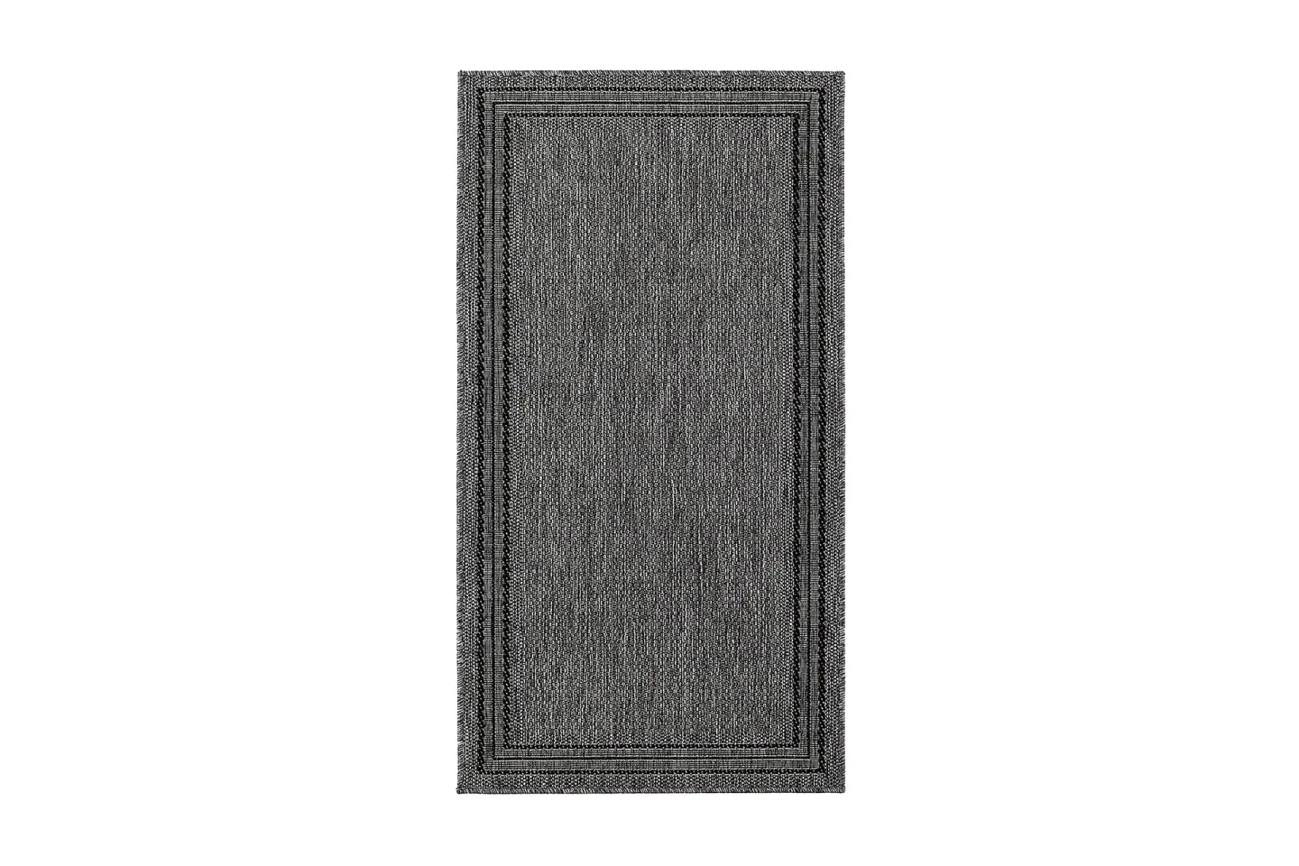 Madrid Frame Matta 80x240 cm Flatvävd - Antracit