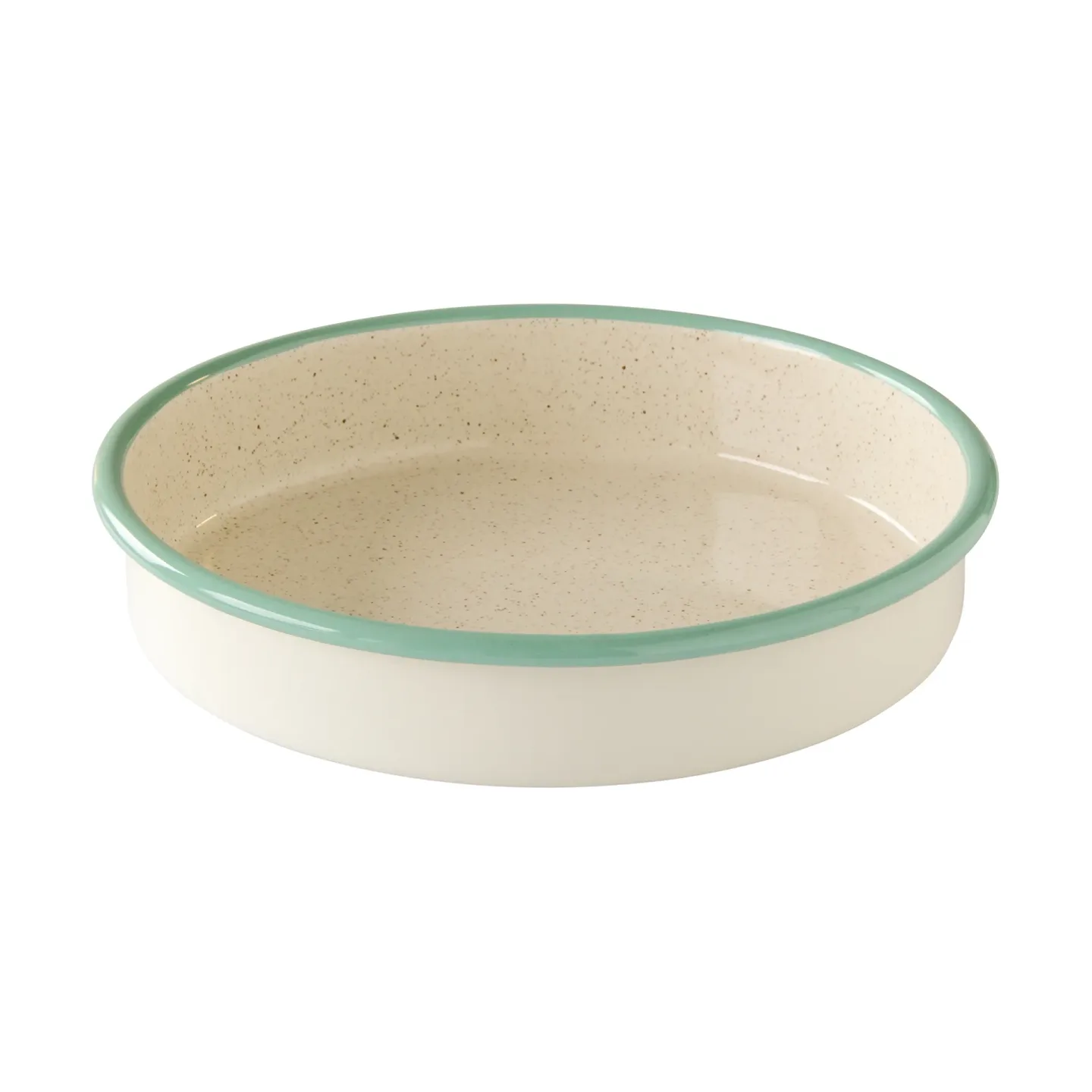 Kockums Jernverk Kockums Auflaufform Cream Lux-grün, rund, Ø24 cm
