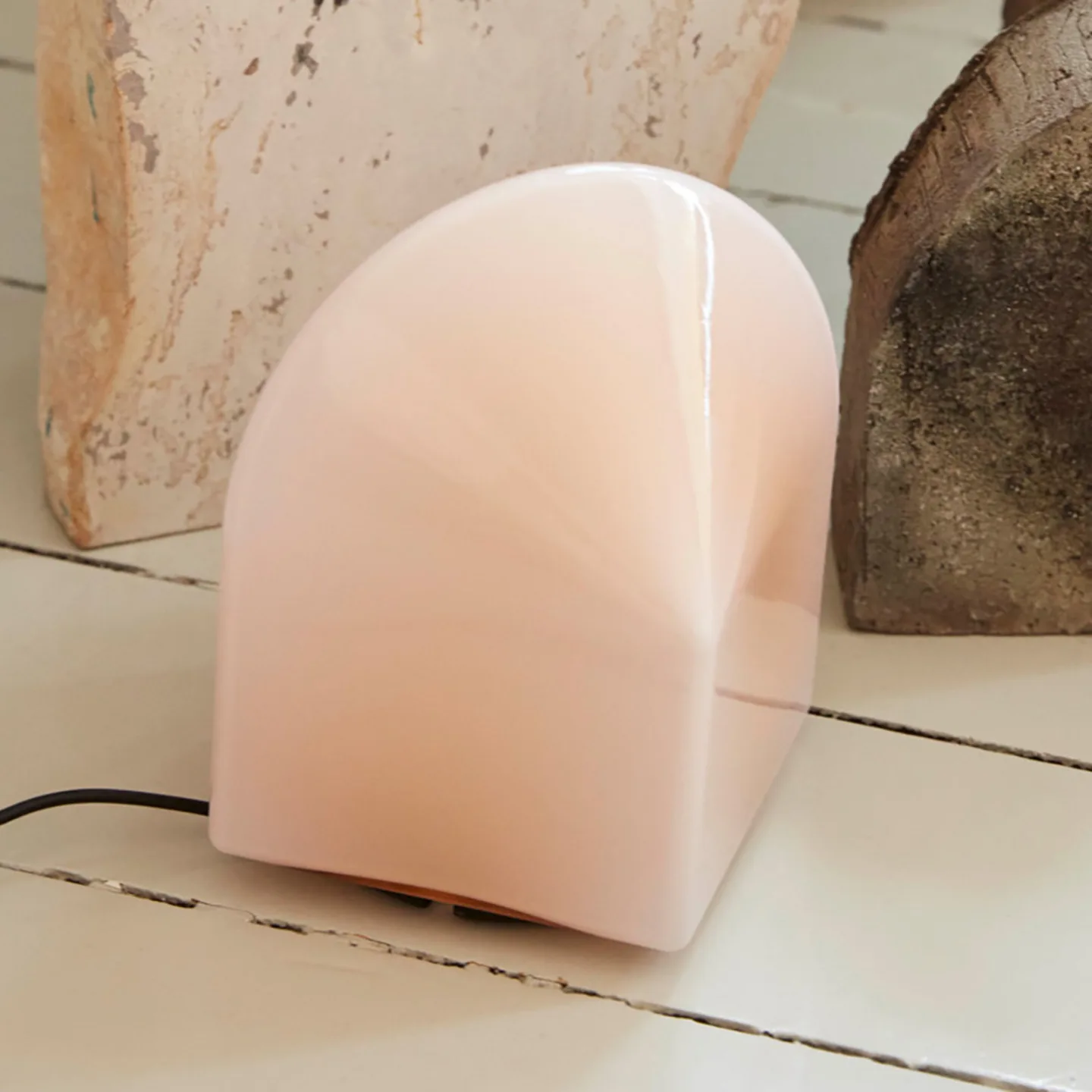 Parade 160 Bordlampe Blush Pink - HAY - Stue - Design - Glass