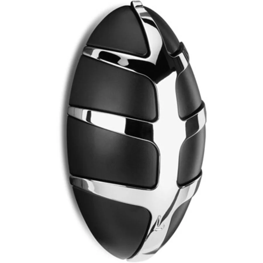 Spinder Design Kleiderhaken Hesta schwarz/silber ABS H 15 cm 1