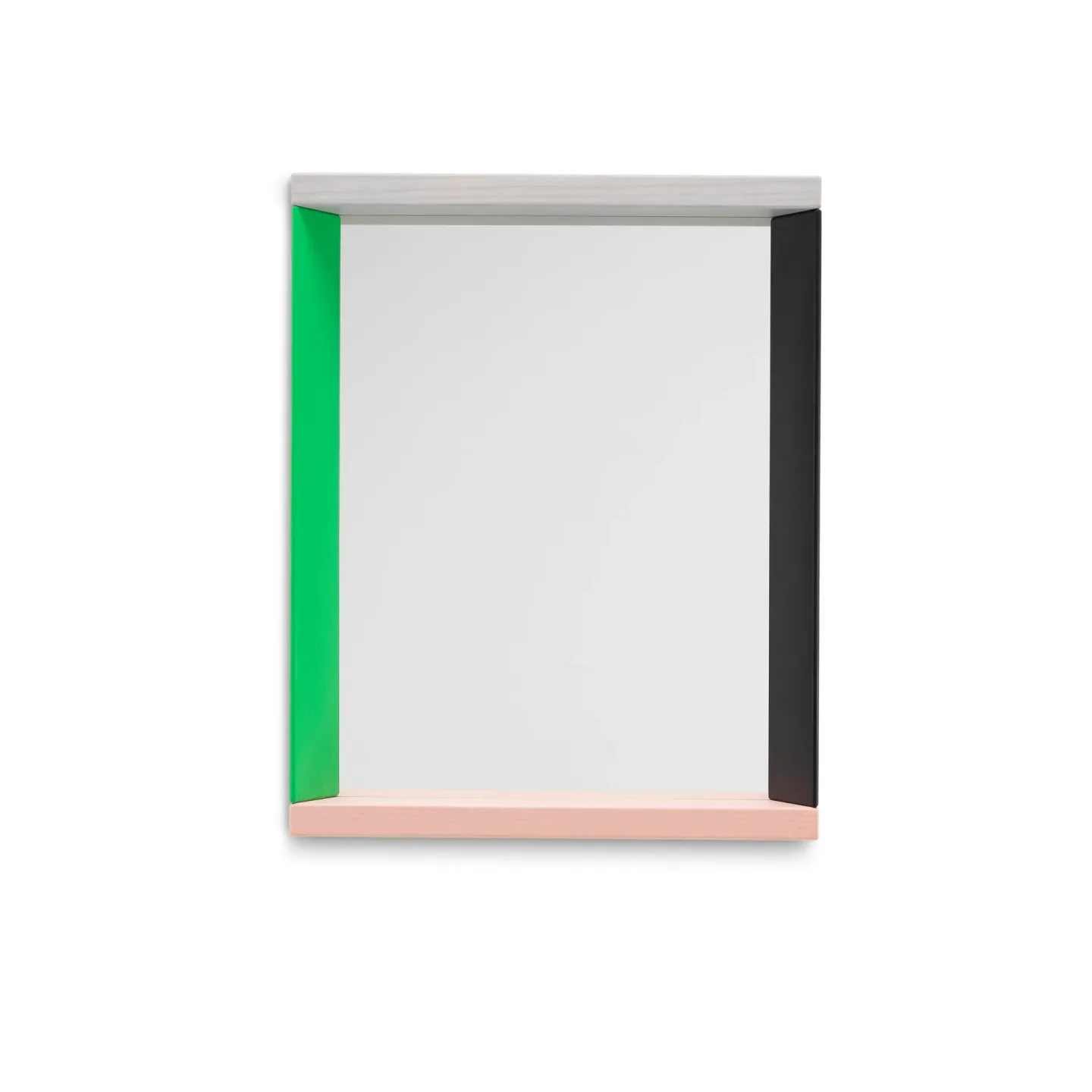 Vitra Colour Frame Mirror väggspegel small Green-pink