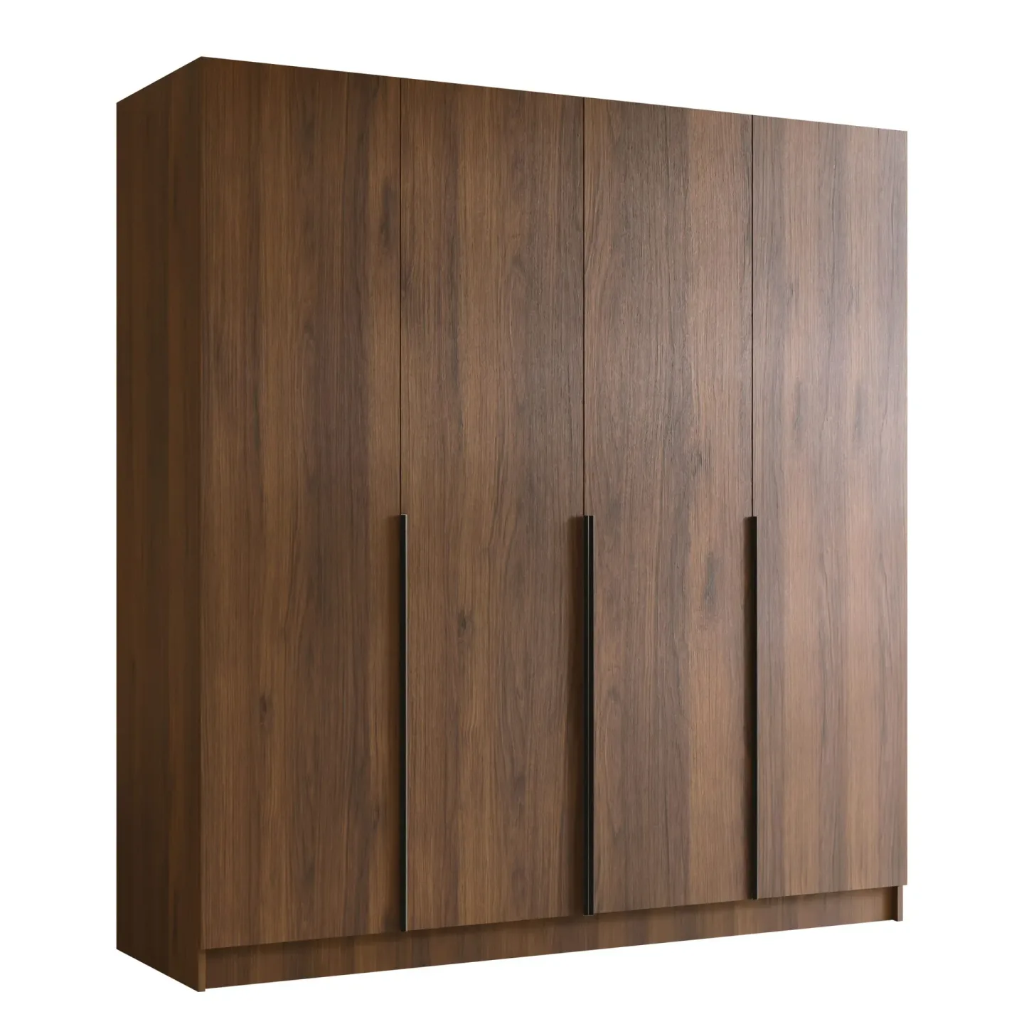 Herrljunga Garderob 200x215 cm - Brun/Svart