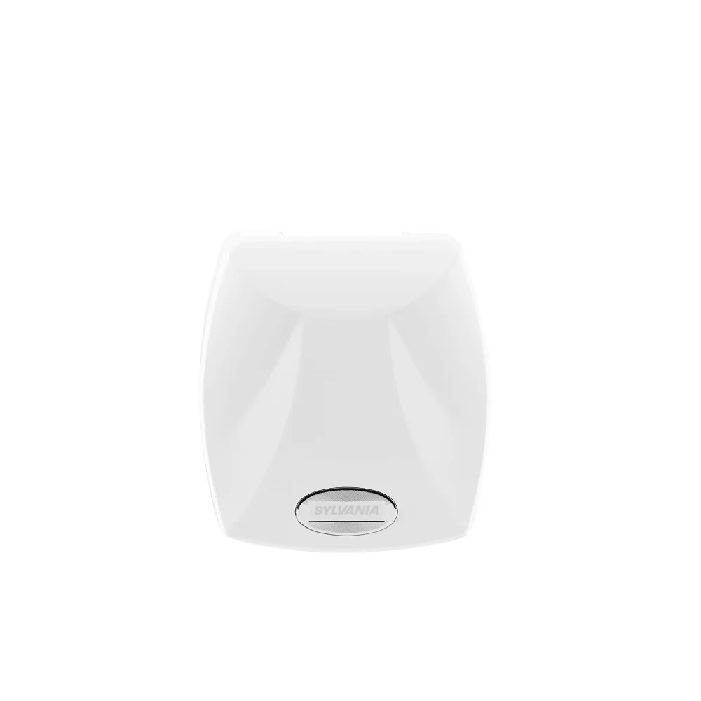 Sylvania Rail & Trunk System Moulded End Cap Vit