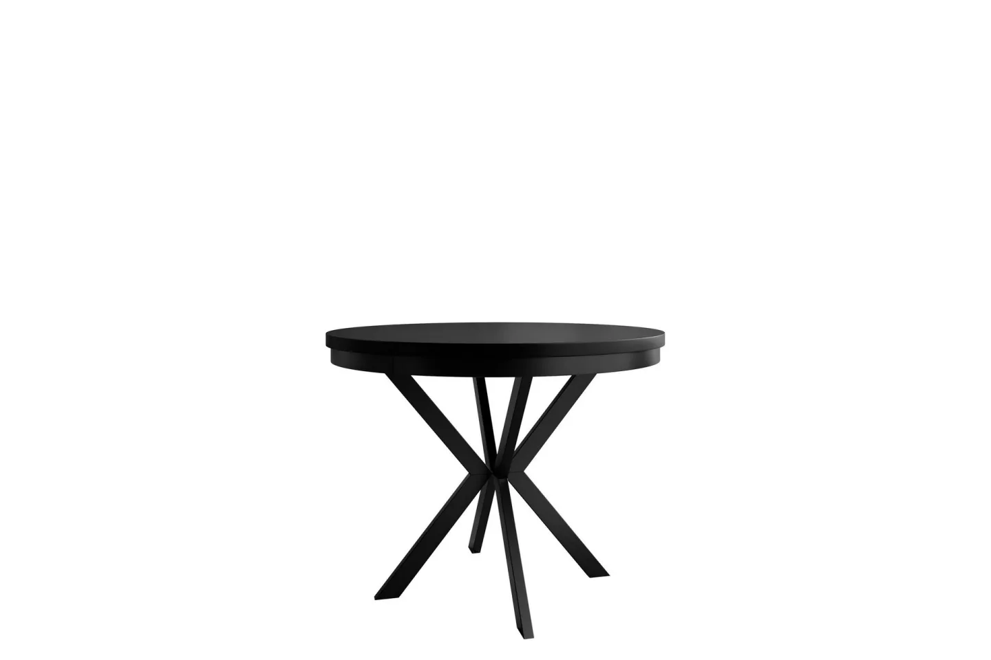 Sereth Matbord 90 cm Rund - Svart