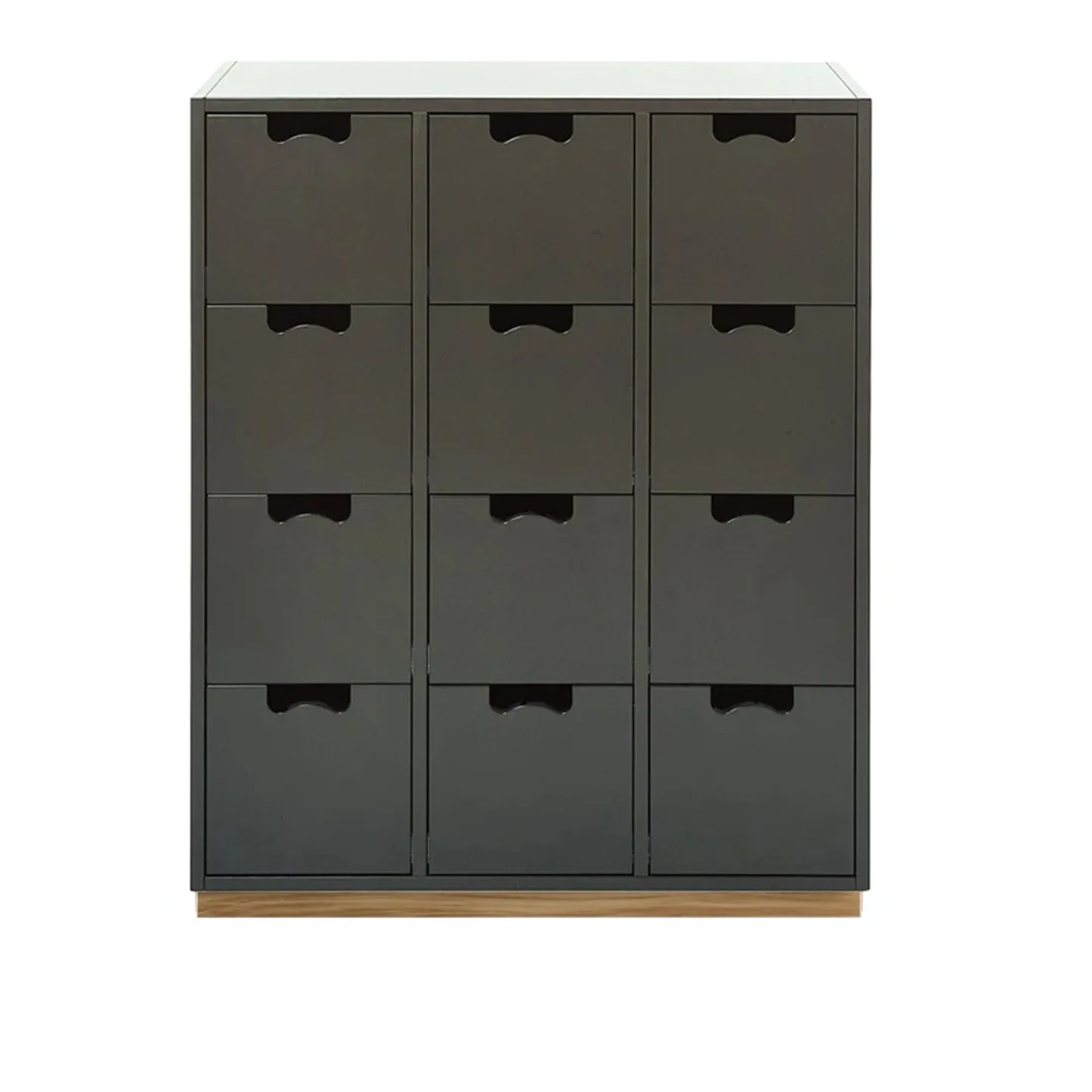 Asplund - Snow Drawer B - Taupe, Ek Sockel - Byråer - Thomas Sandell & Jonas Bohlin - Grå - Trä