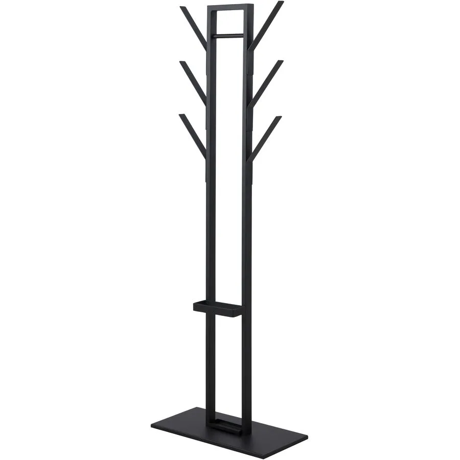 Kleiderständer Vinson schwarz Metall H 165 cm