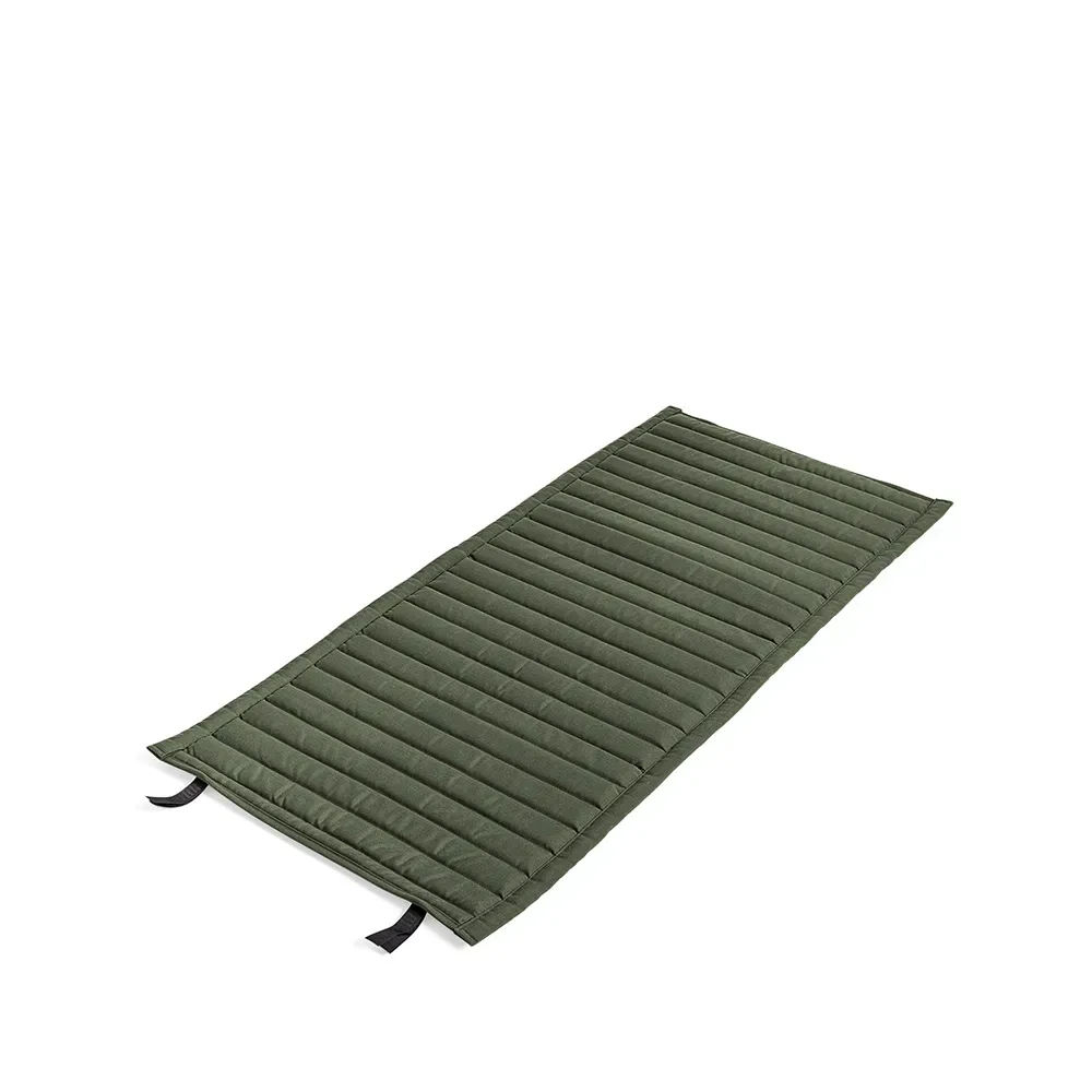 HAY Palissade Quilted Kissen Olive, für Lounge-Sessel low